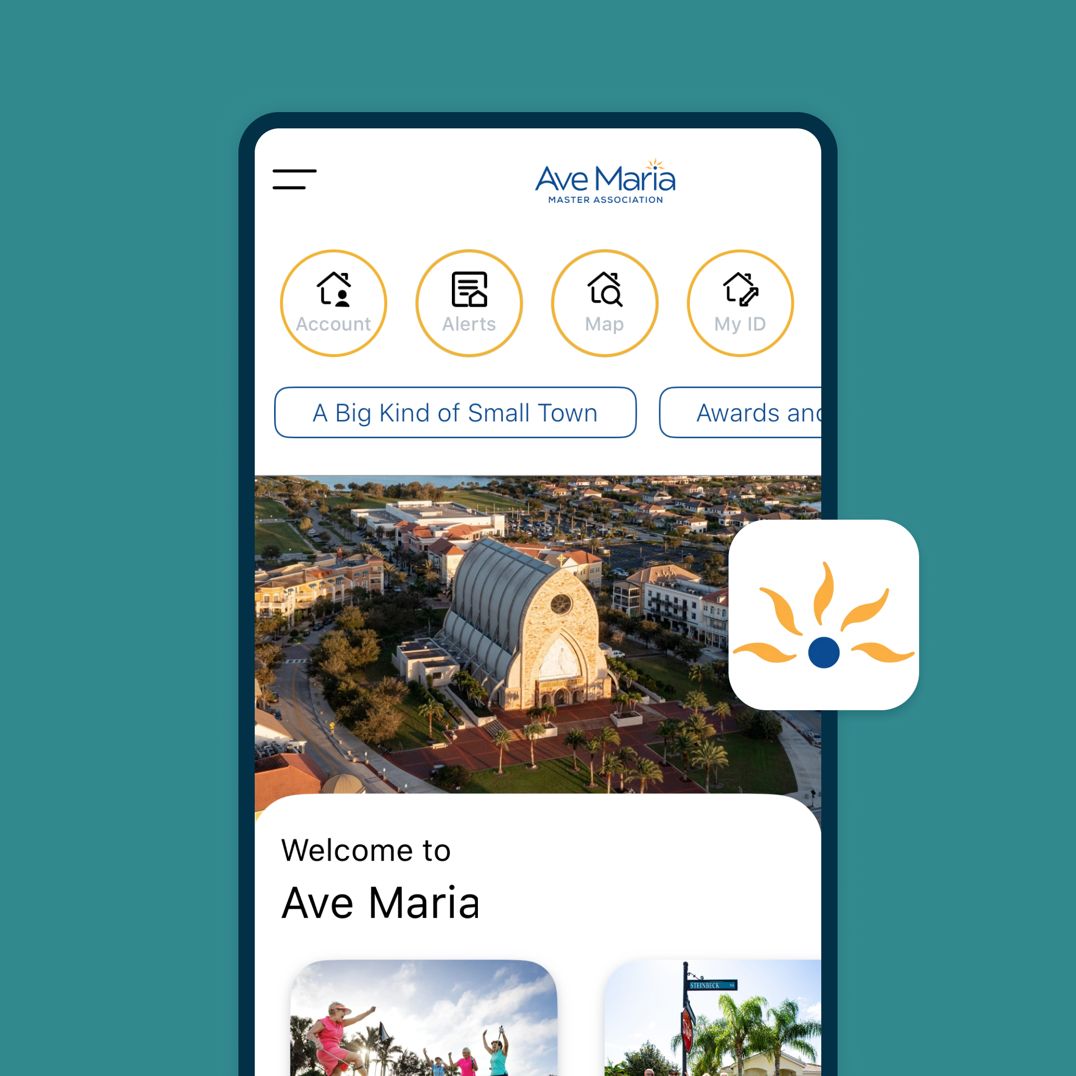 Ave Maria App Home View (1)