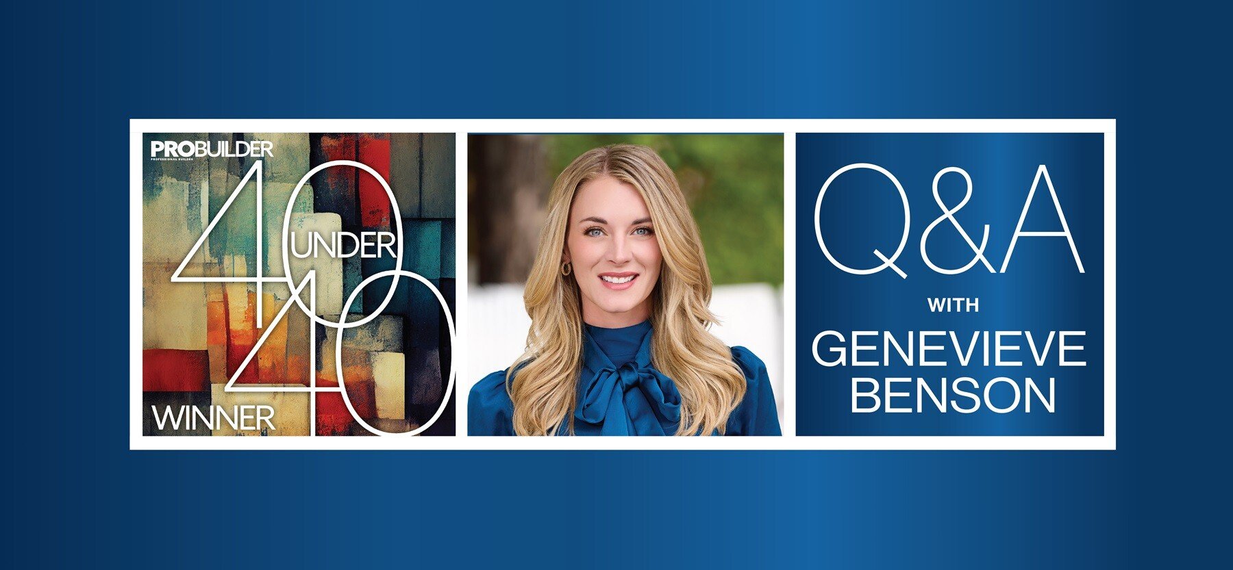 Milesbrand’s Genevieve Benson Named to Pro Builder’s Forty Under 40 List for 2024