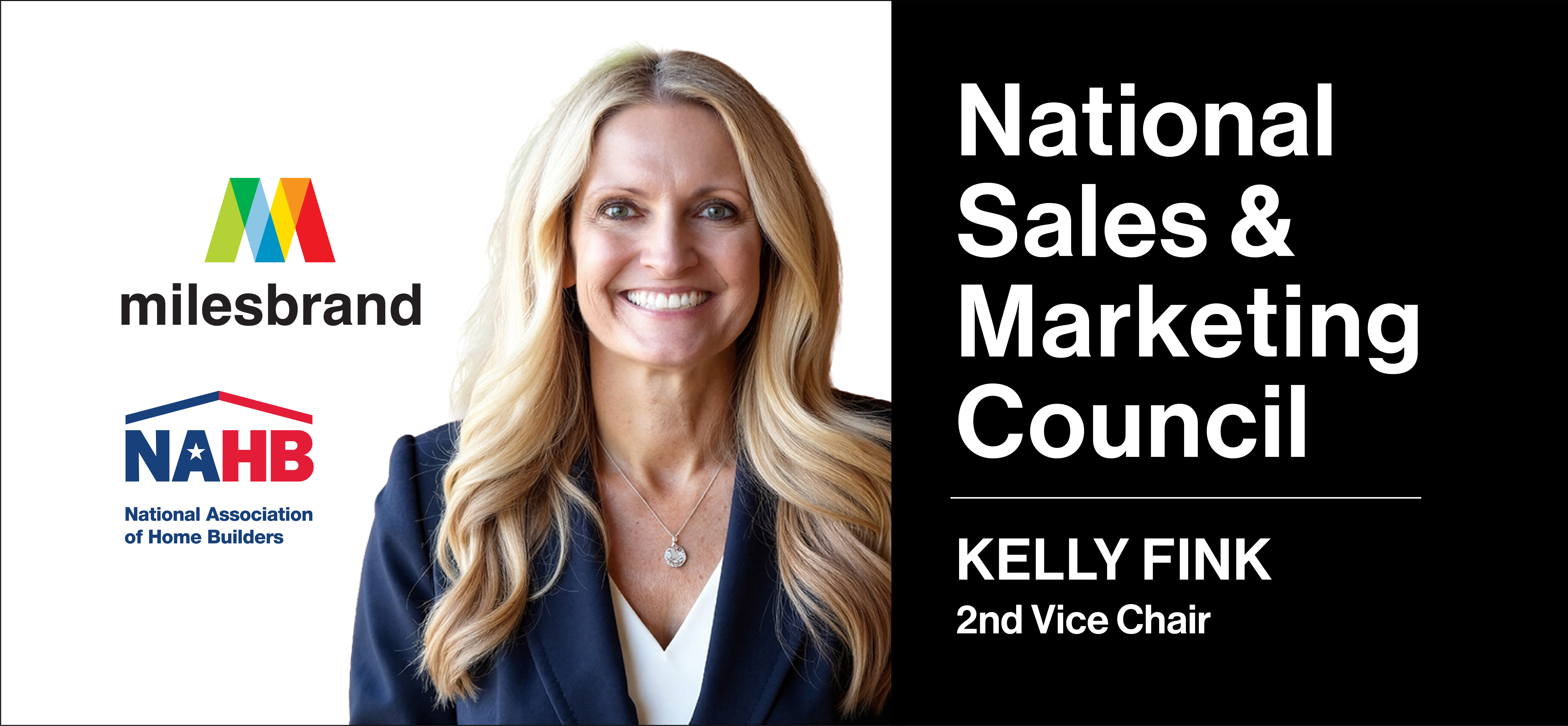 Kelly Fink Named Second Vice Chair of NAHB’s National Sales & Marketing Council